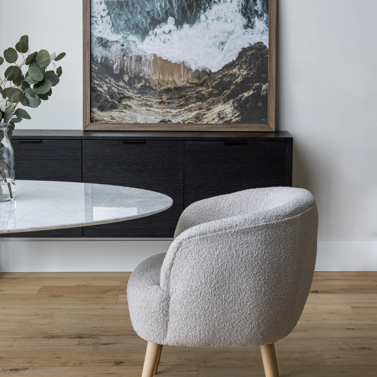 Open Box: Bruges Accent Chair - Buff