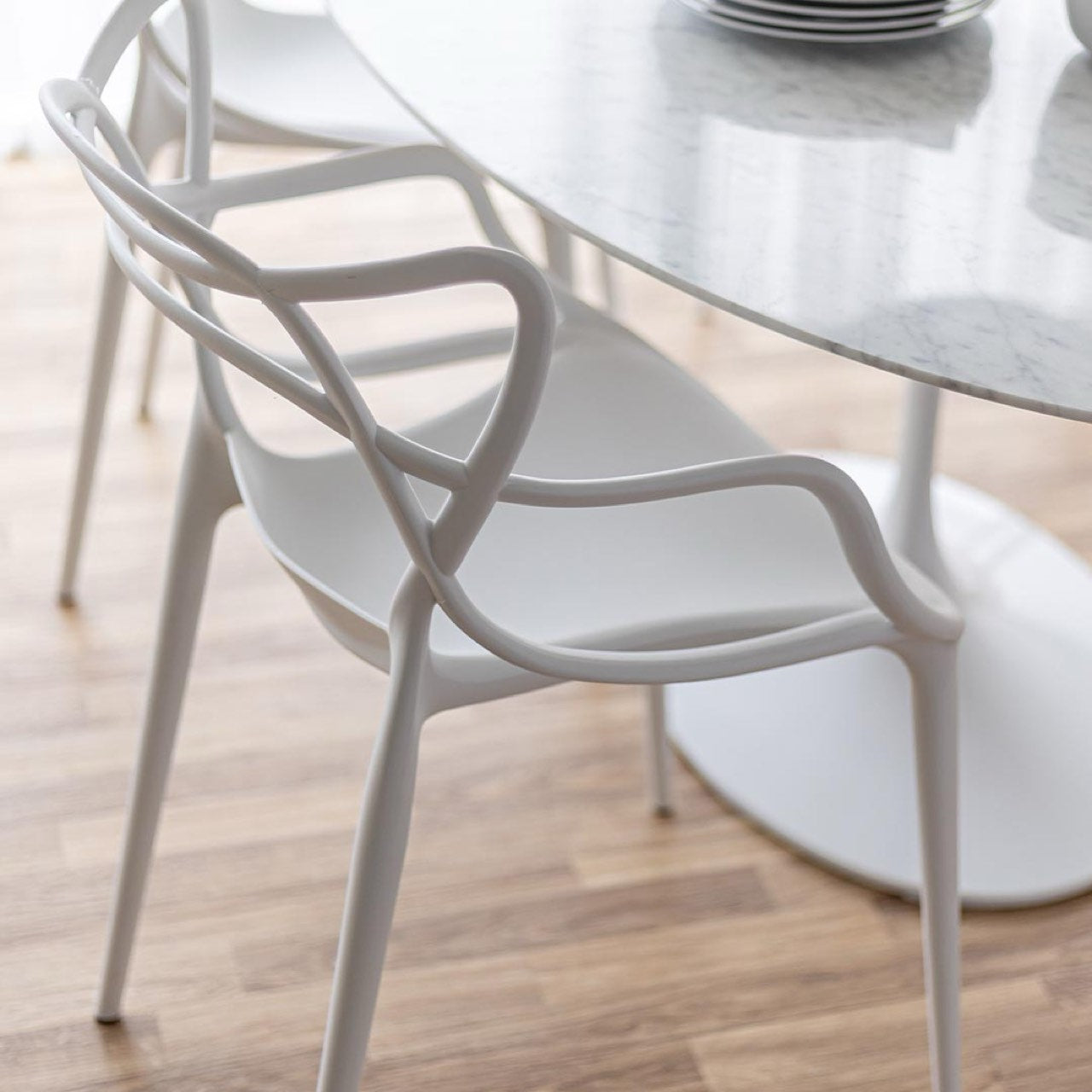 Open Box: Crane Chair - White