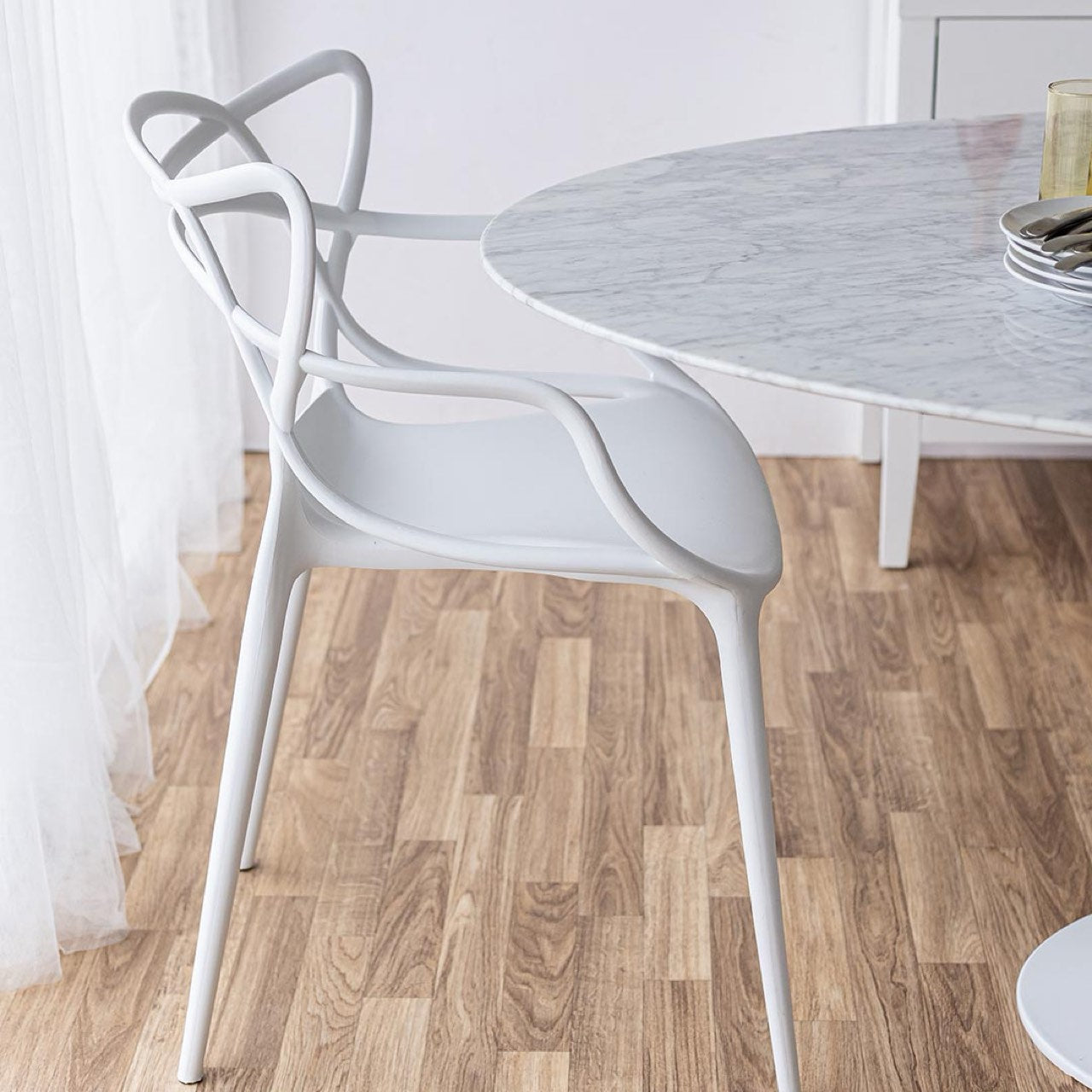 Open Box: Crane Chair - White