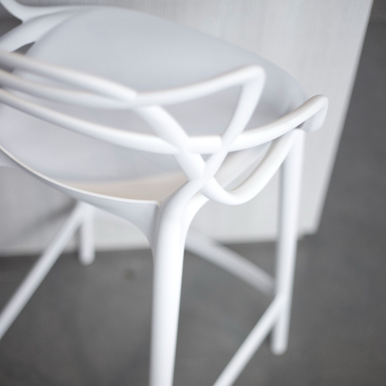 Open Box: Crane Counter Stool - White
