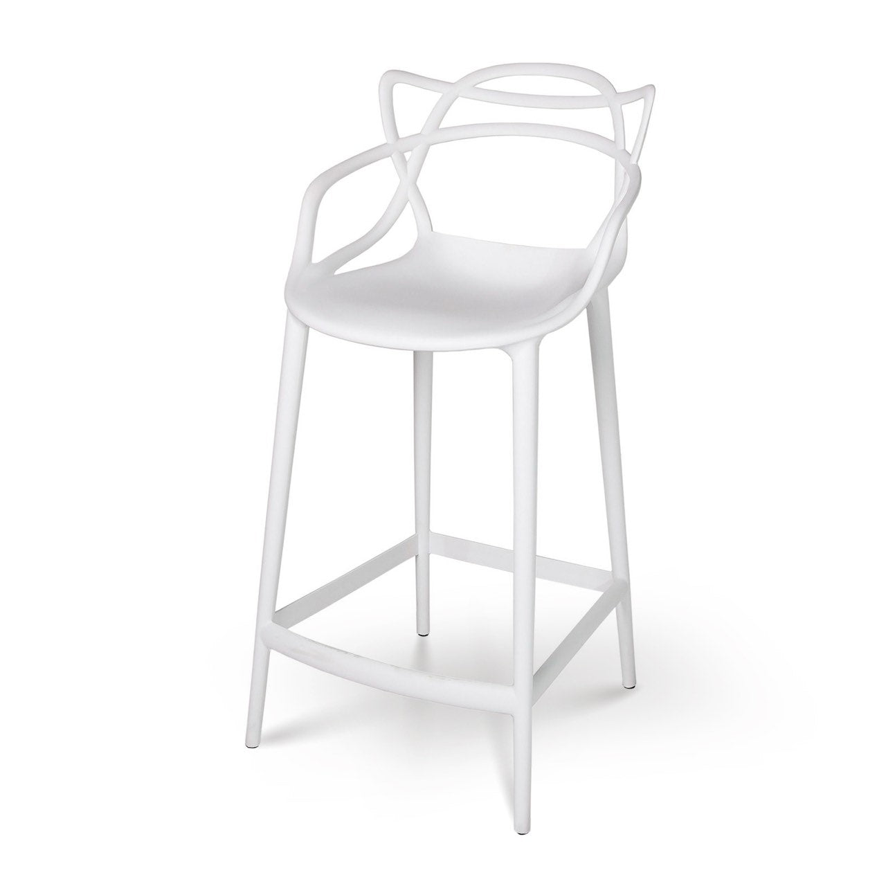 Open Box: Crane Counter Stool - White