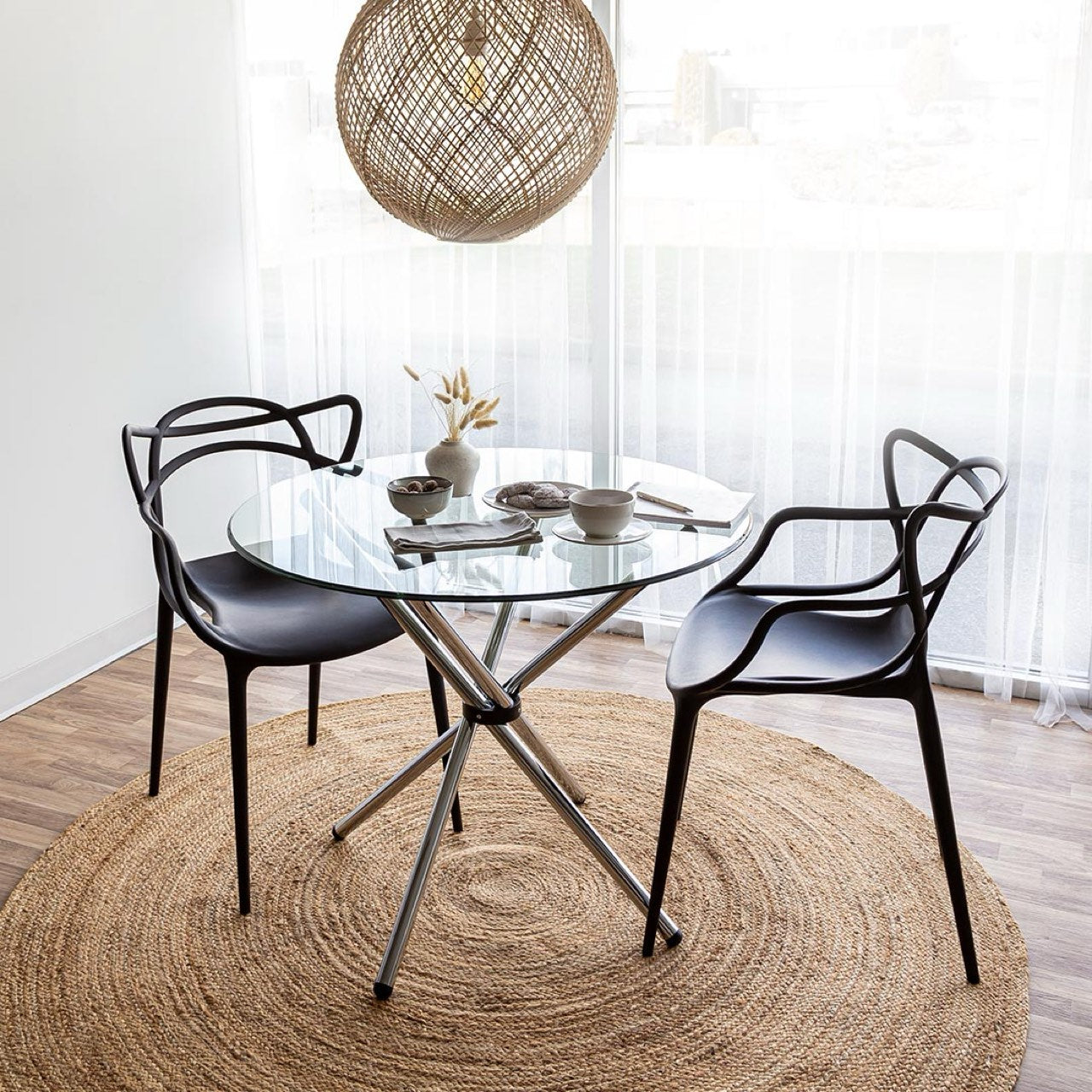 Open Box: Crane Chair - Matte Black