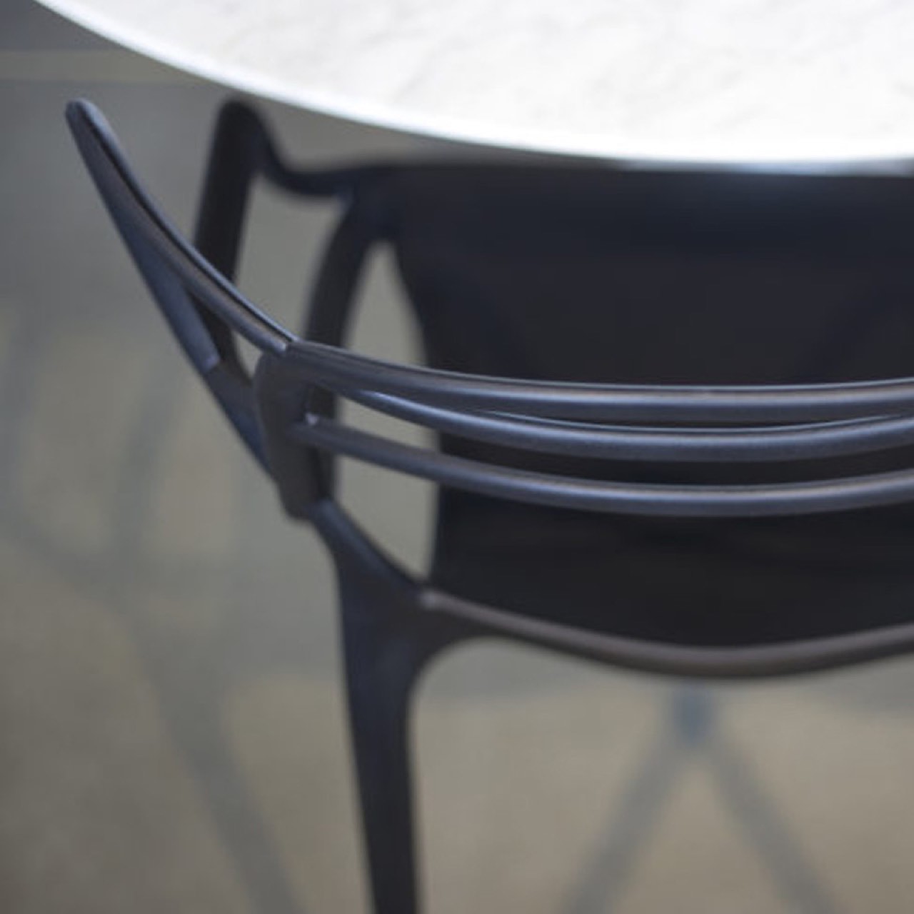 Open Box: Crane Chair - Matte Black