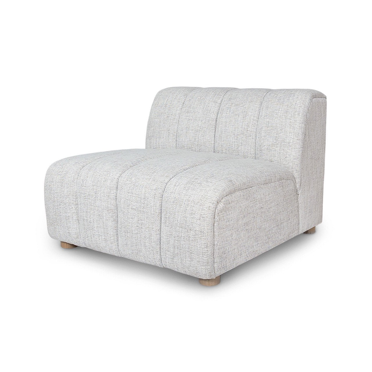 Open Box: Envy Armless Chair - Coconut