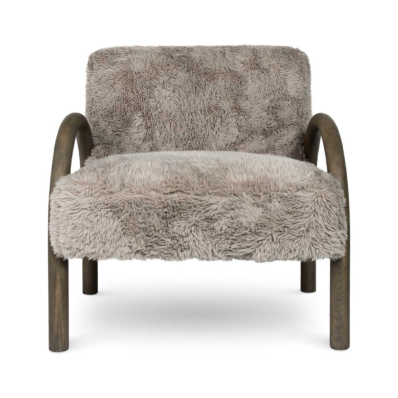 Open Box: Eros Chair - Shaggy Granite