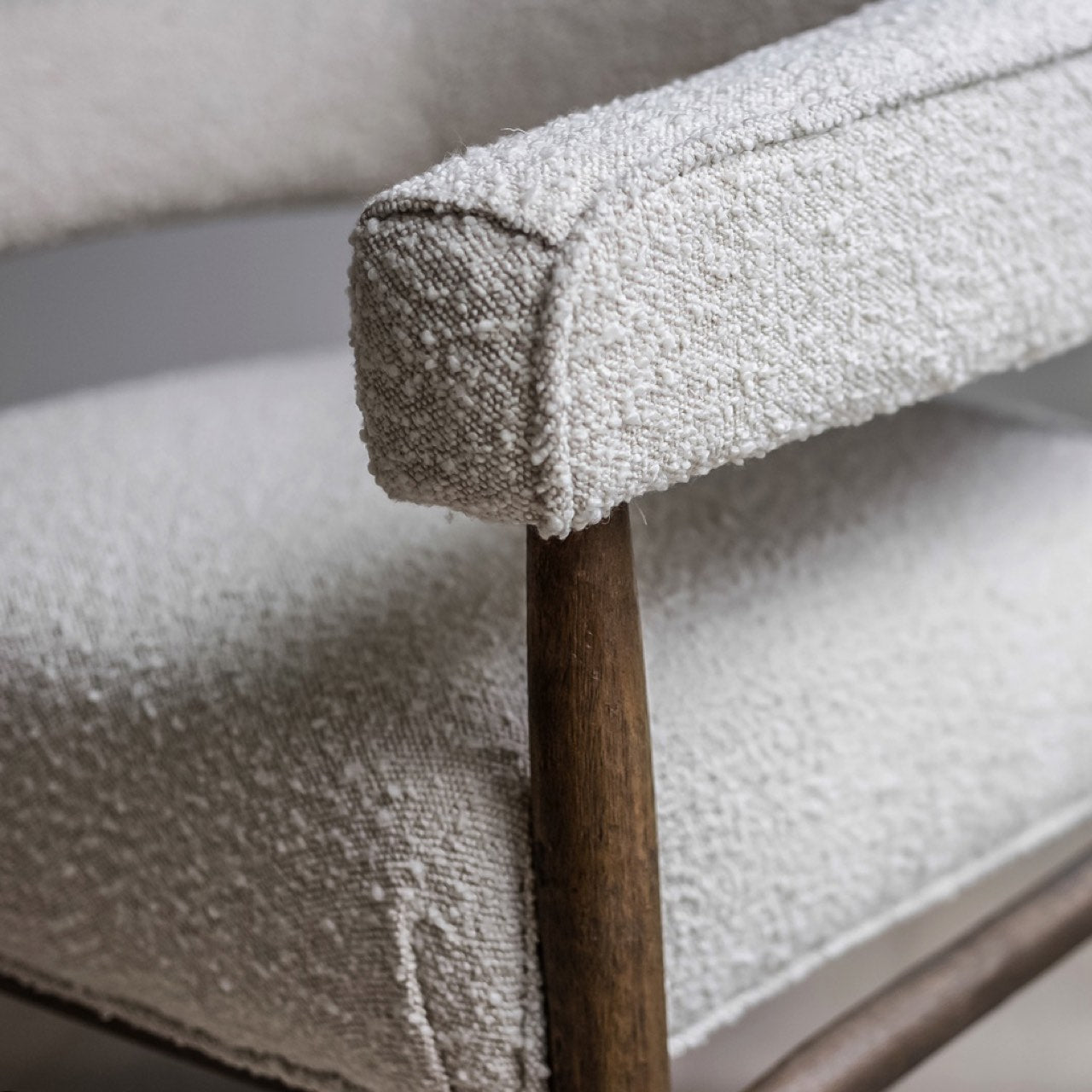 Open Box: Everest Chair - Cream Boucle