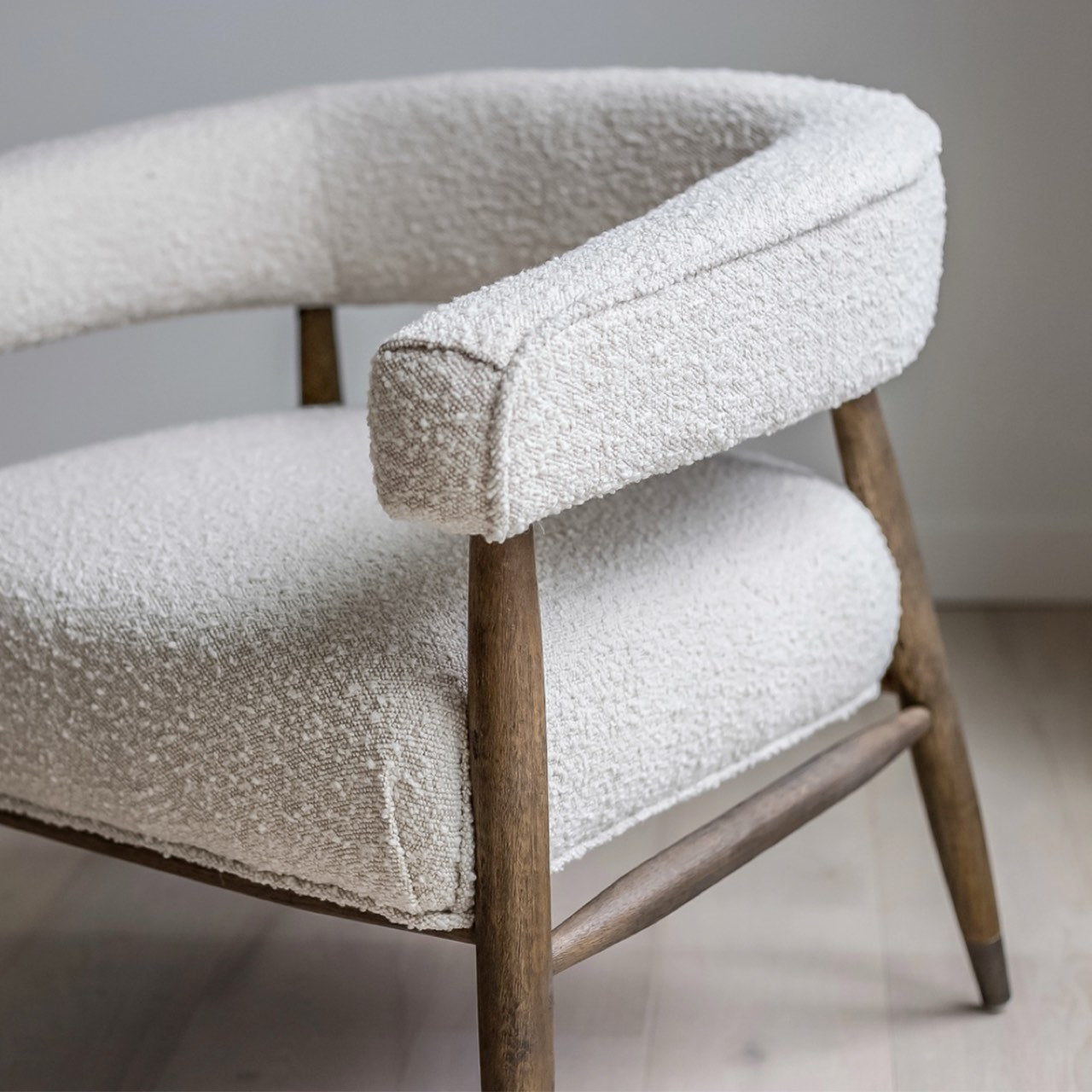 Open Box: Everest Chair - Cream Boucle