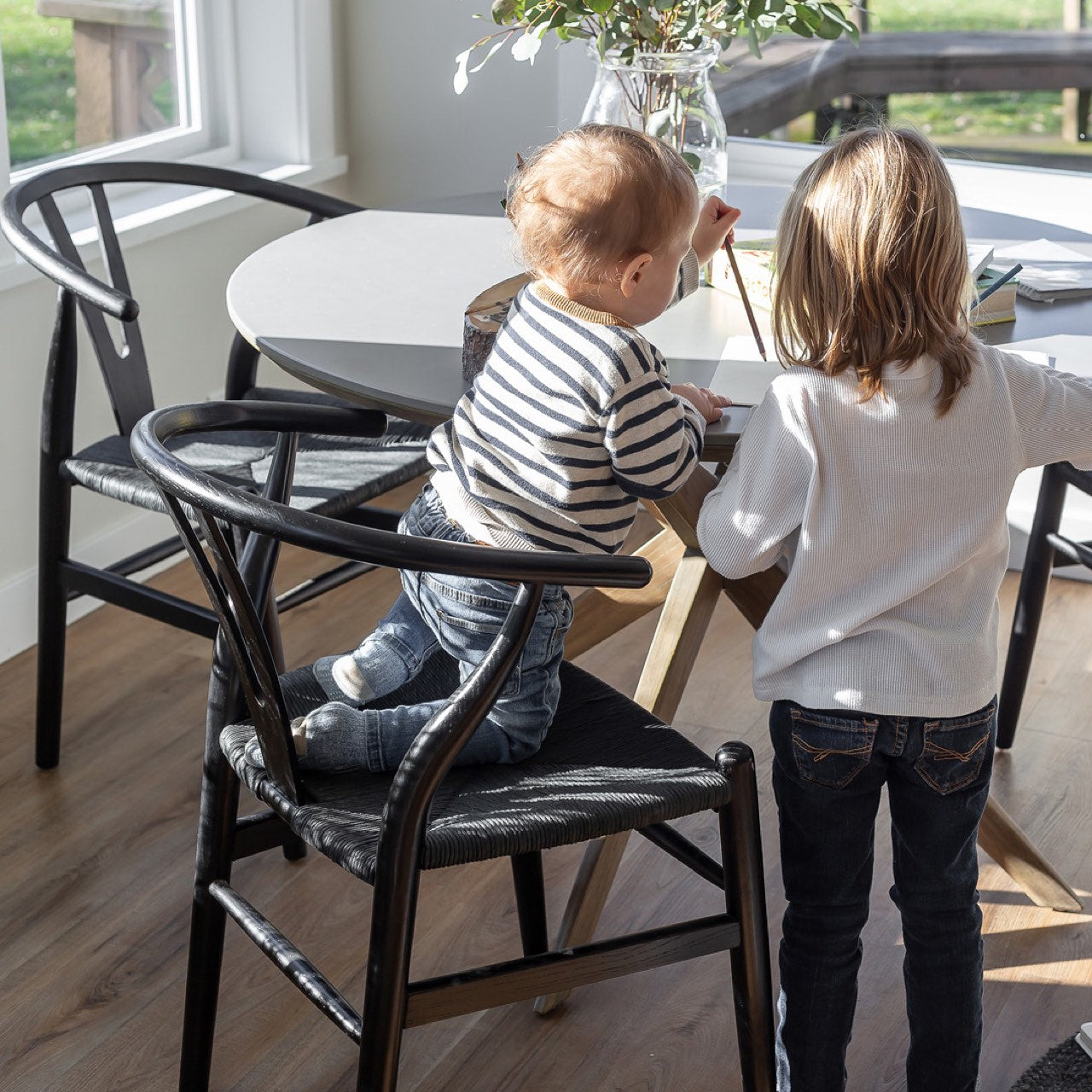 Open Box: Frida Dining Chair - Matte Black