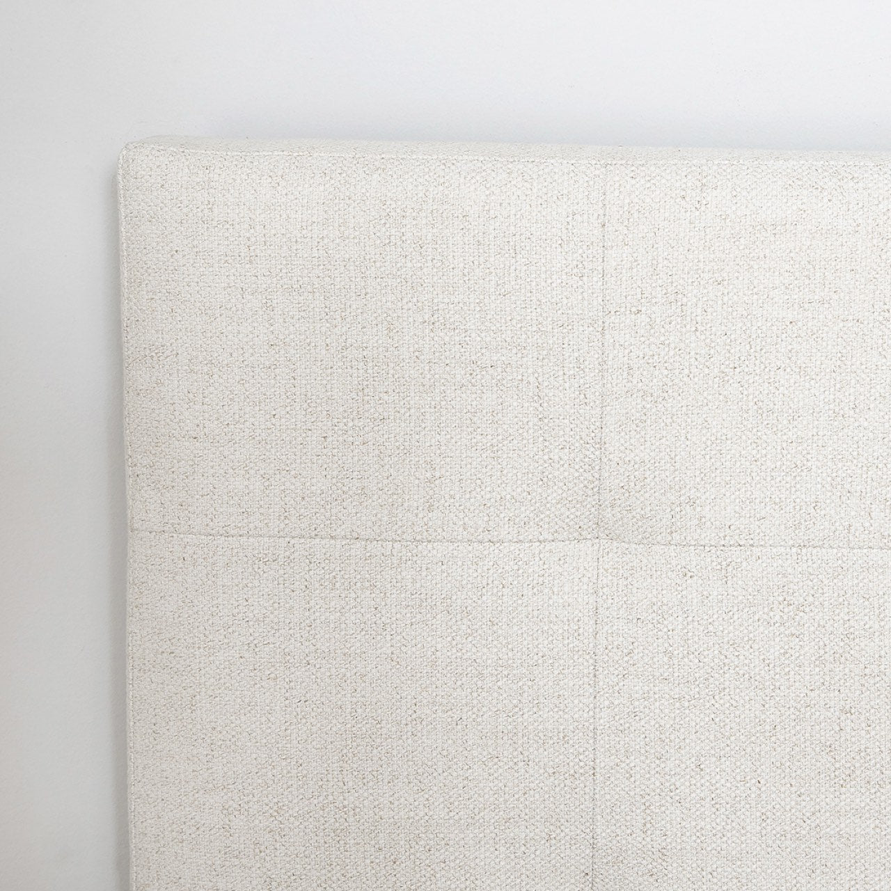 Open Box: June King Bed - Cream