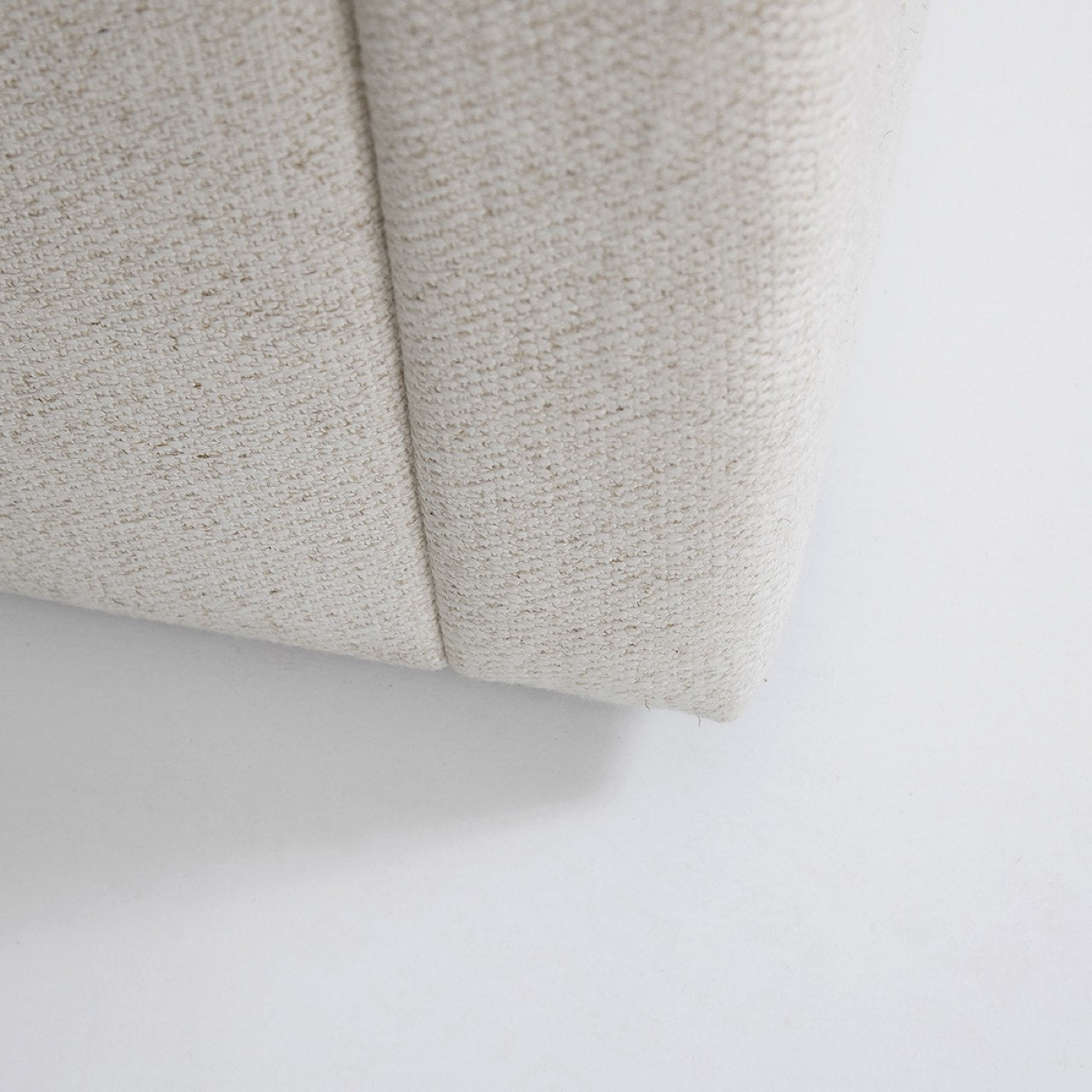 Open Box: June King Bed - Cream