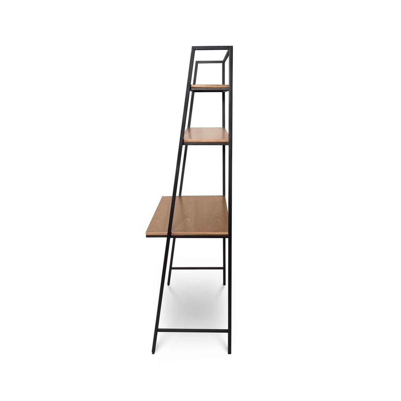 Open Box: Prince Desk Shelf - Black Frame