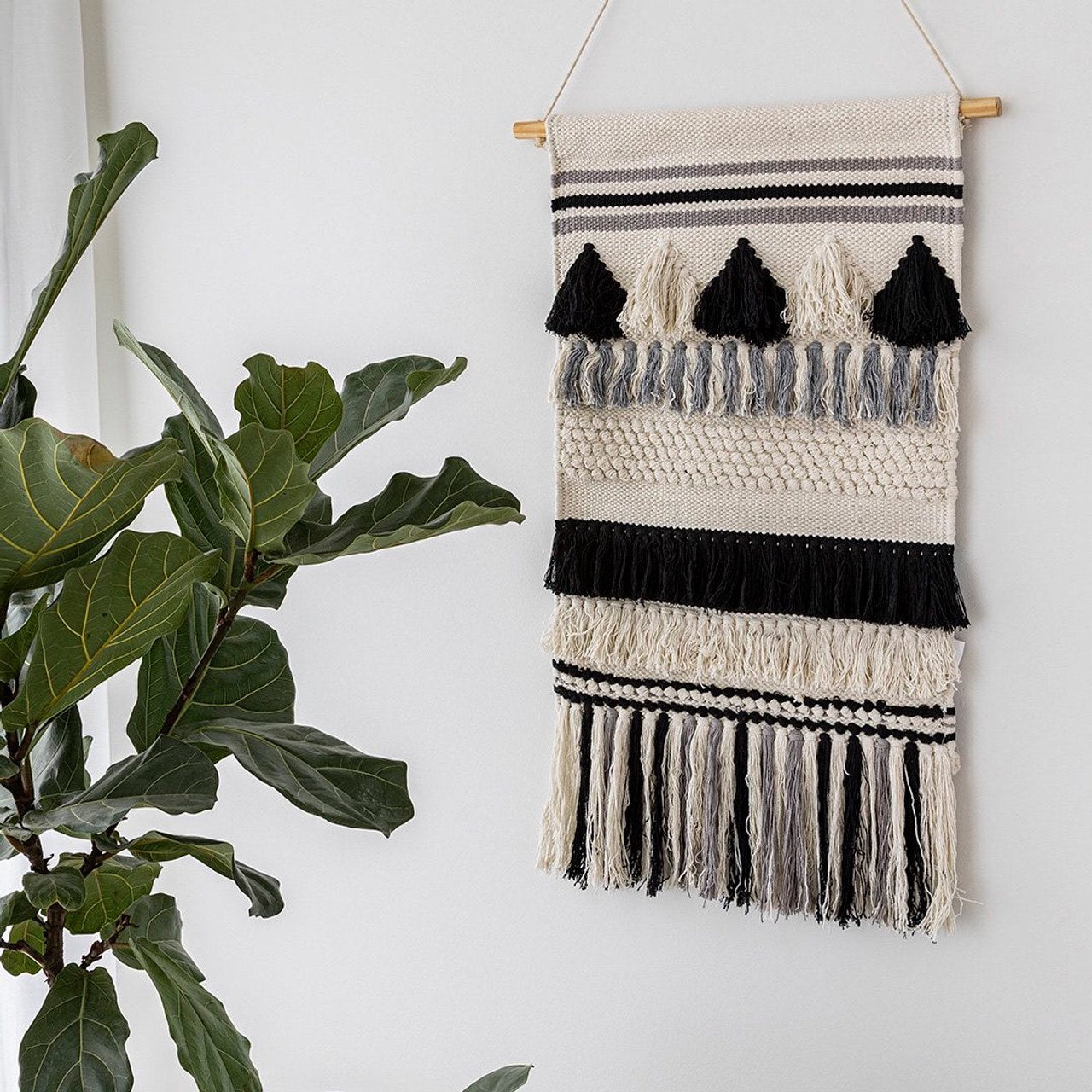 Open Box: Bohemian Nepal Macrame Wall Hanging