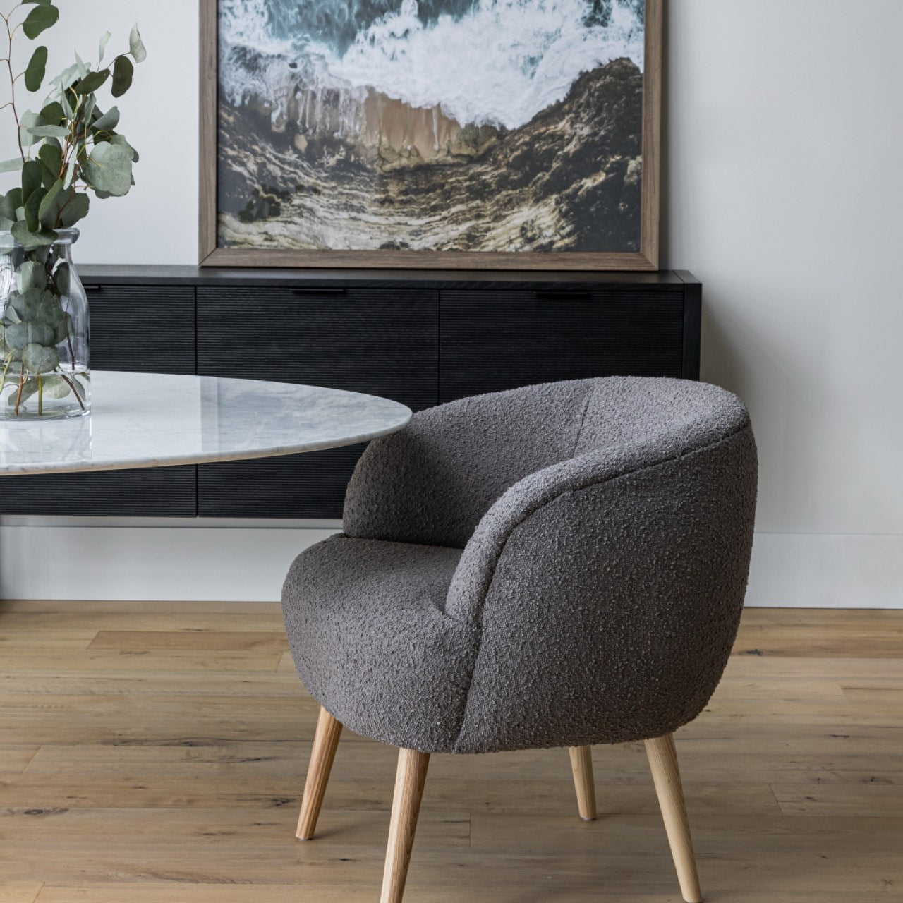 Open Box: Bruges Accent Chair - Koala