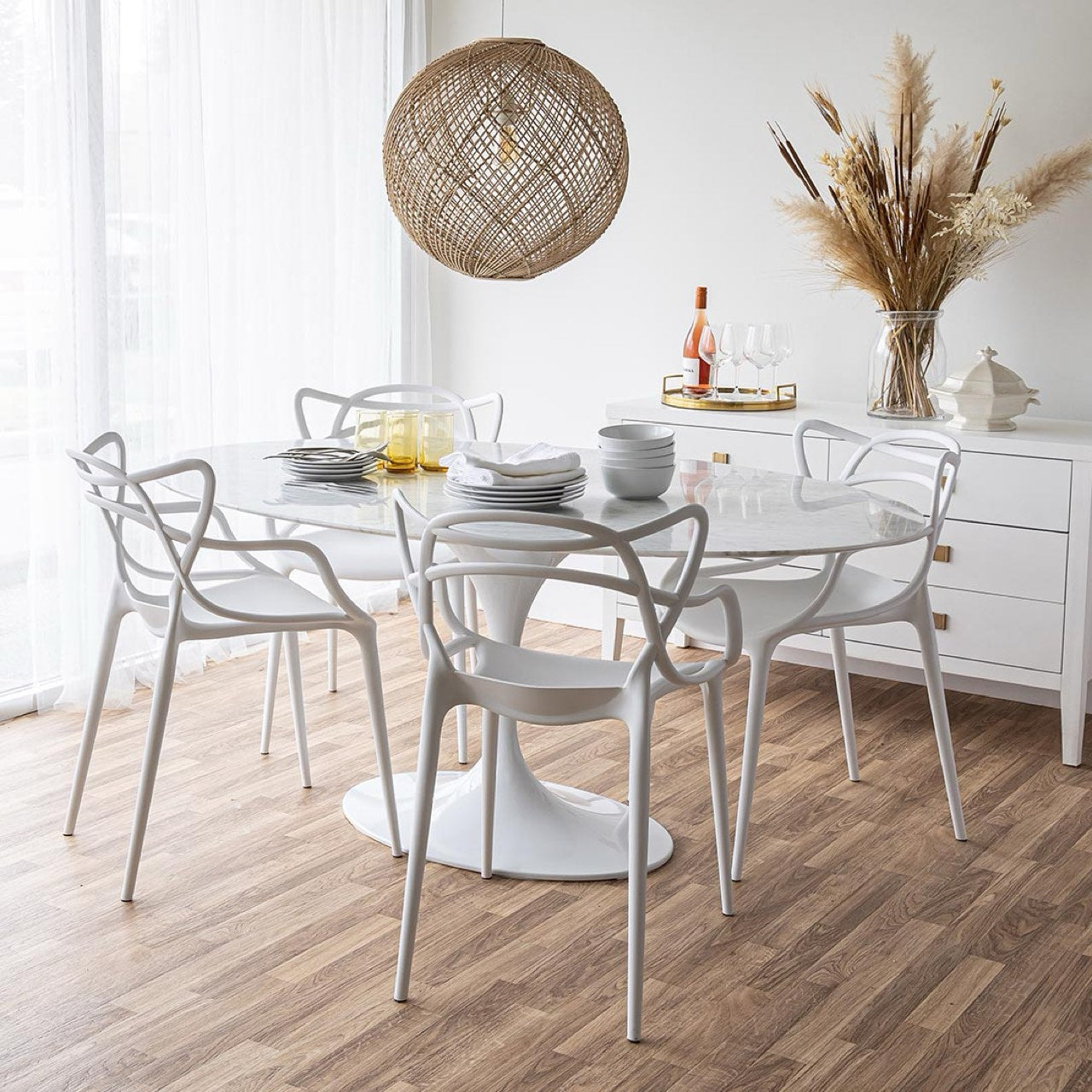 Open Box: Crane Chair - White