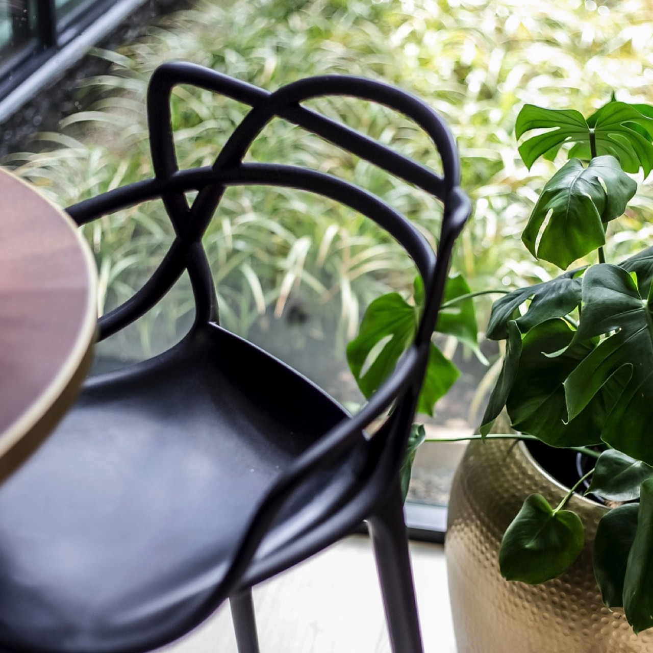 Open Box: Crane Counter Stool - Matte Black