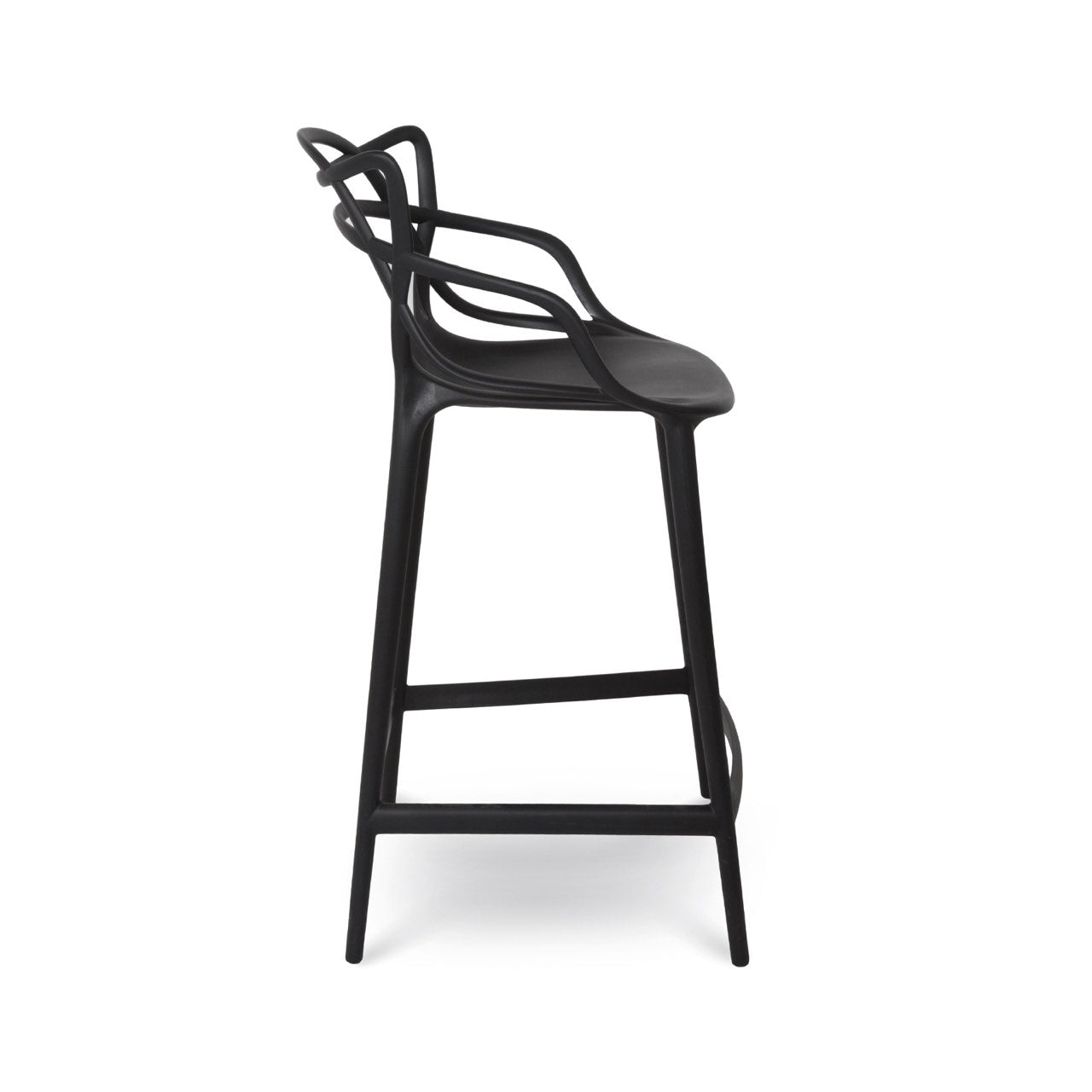 Open Box: Crane Counter Stool - Matte Black