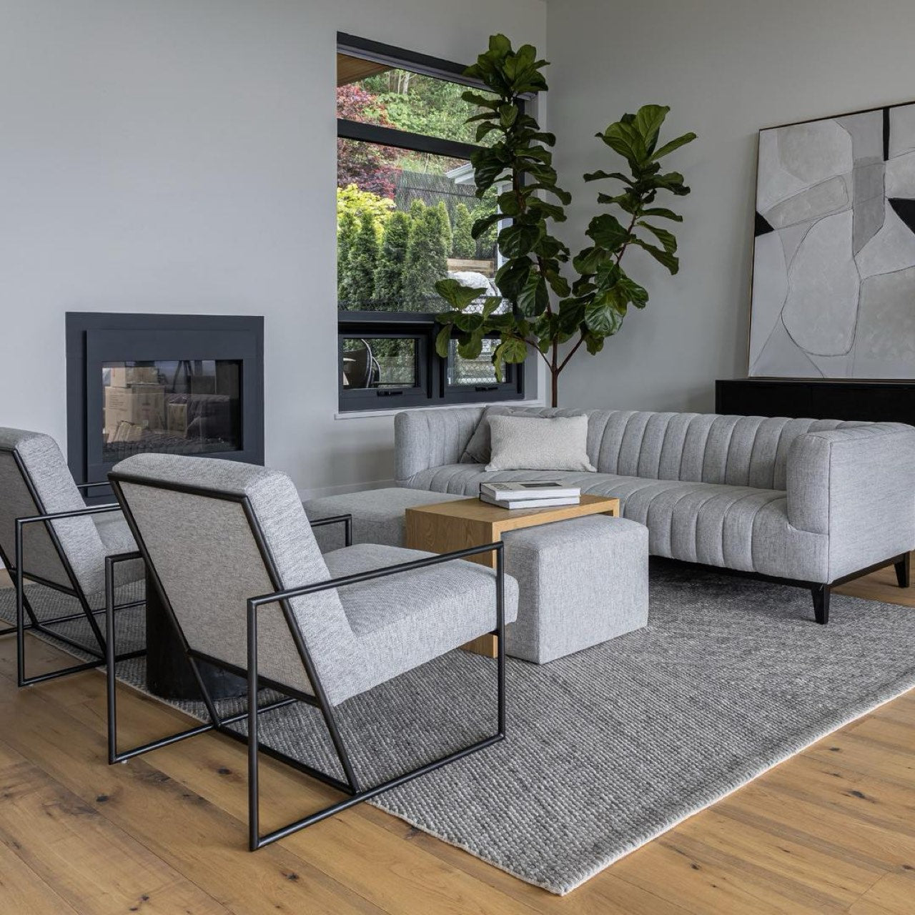 Open Box: Elliot Sofa - Stone