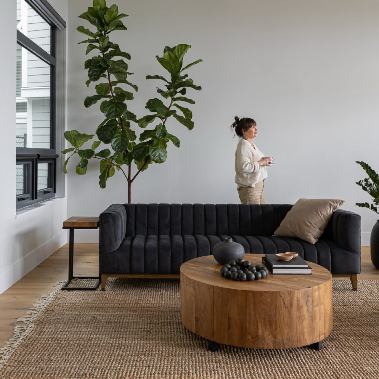 Open Box: Elliot Sofa - Smoke Grey