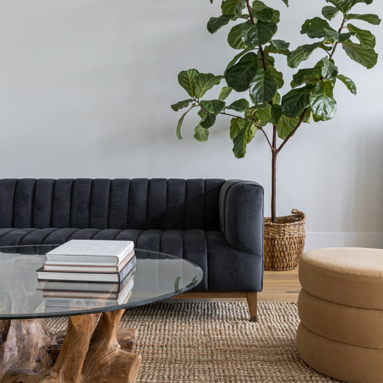Open Box: Elliot Sofa - Smoke Grey