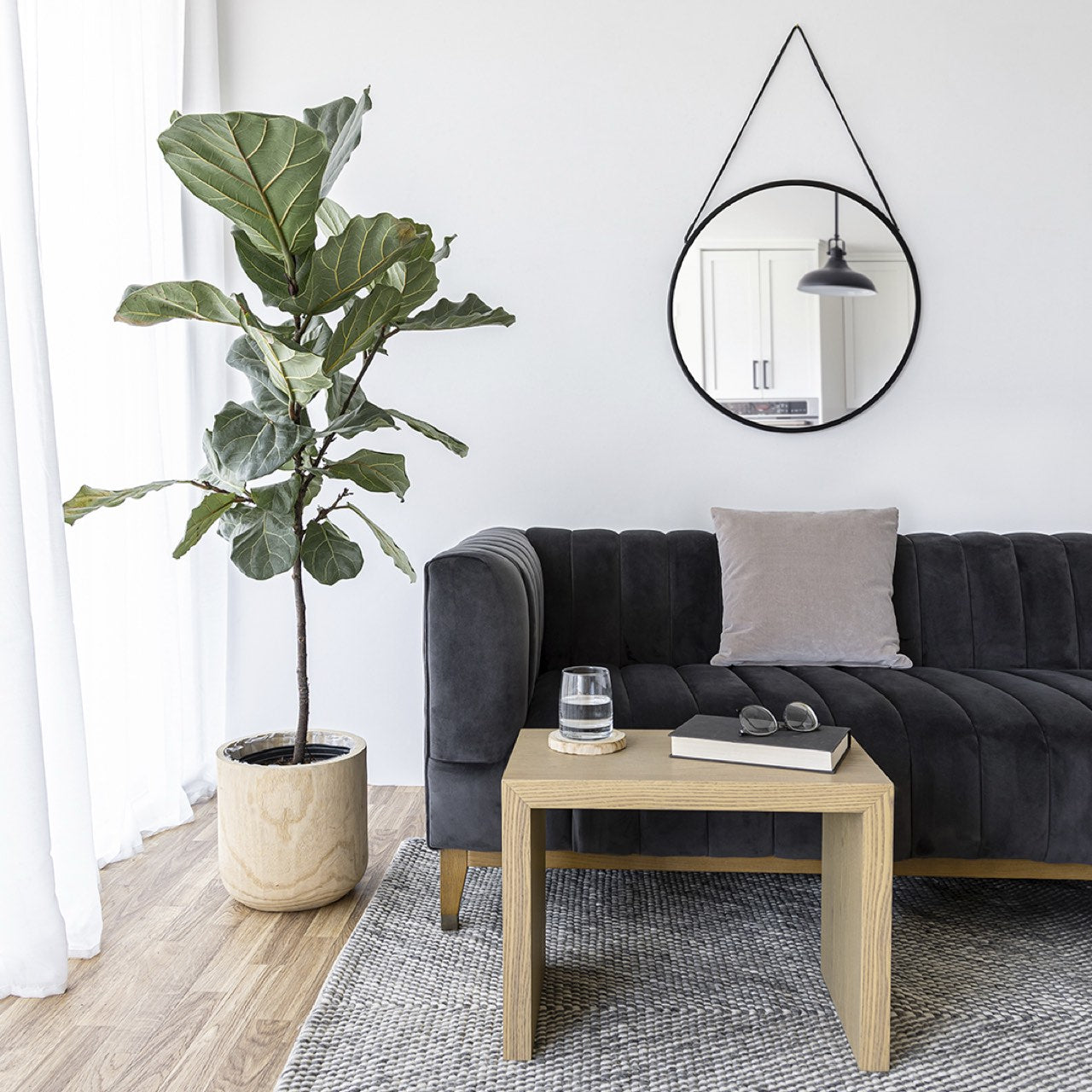 Open Box: Elliot Sofa - Smoke Grey