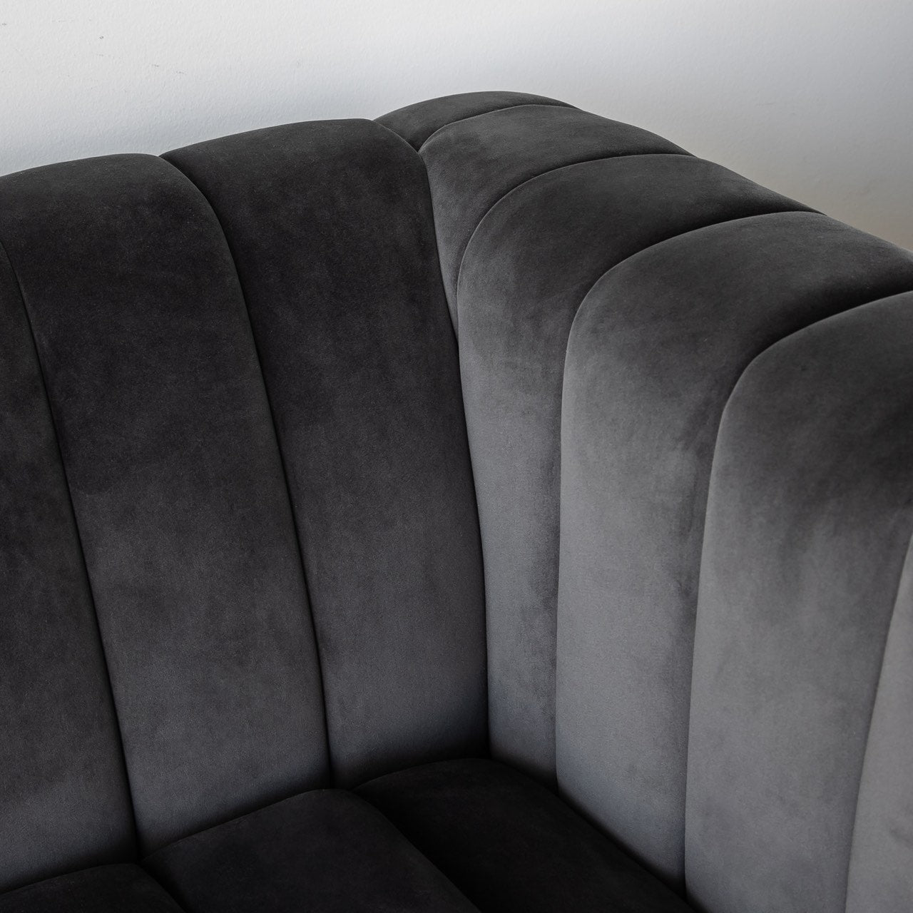 Open Box: Elliot Condo Sofa - Smoke Grey