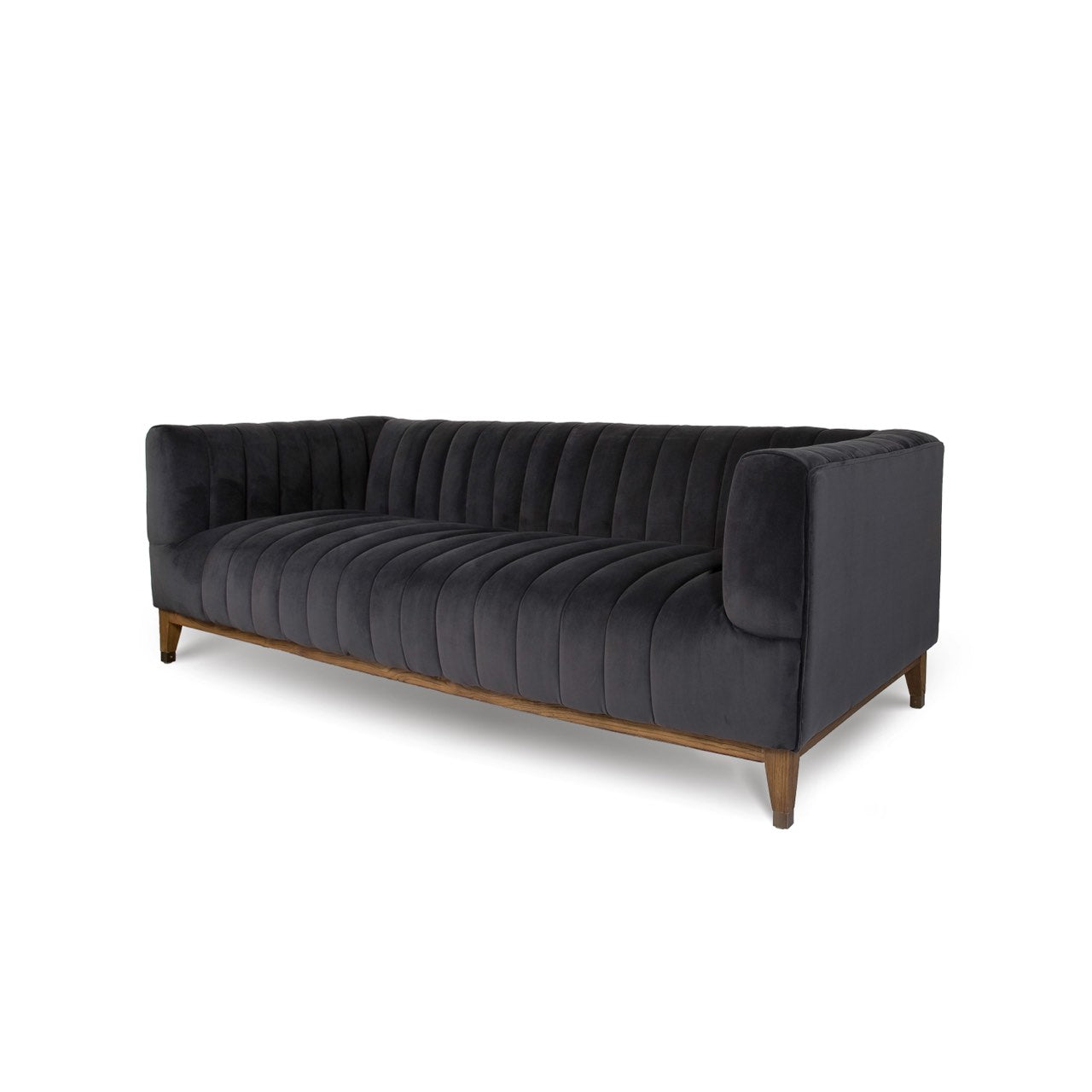 Open Box: Elliot Condo Sofa - Smoke Grey