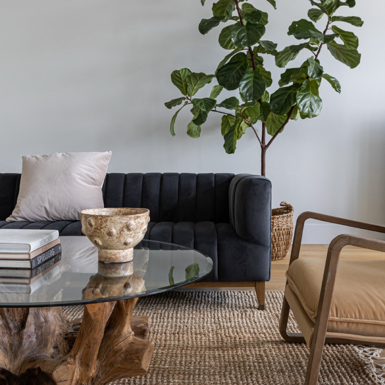 Open Box: Elliot Condo Sofa - Smoke Grey