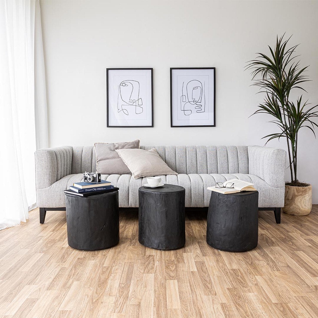 Open Box: Elliot Condo Sofa - Stone