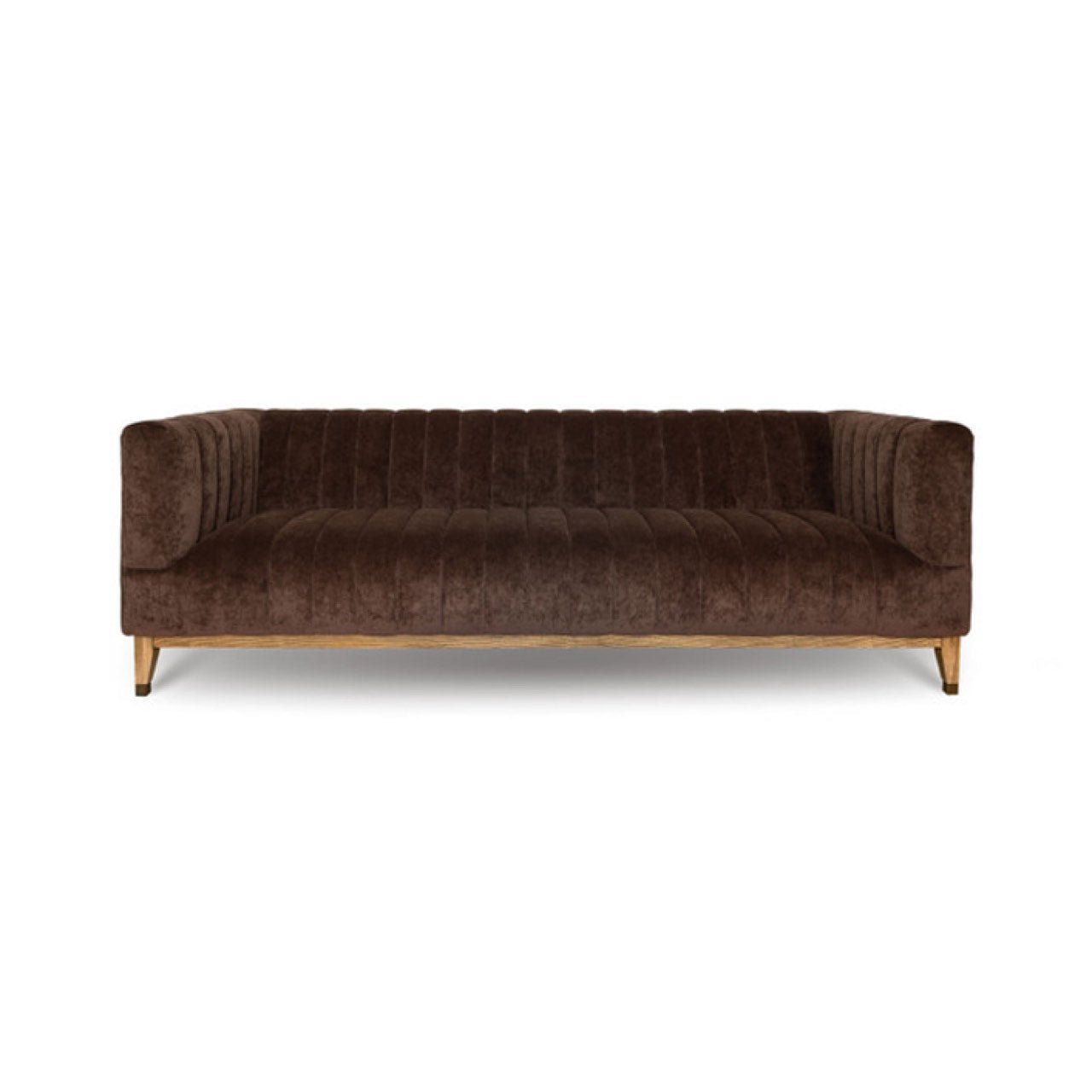 Open Box: Elliot Condo Sofa - Vintage Coffee