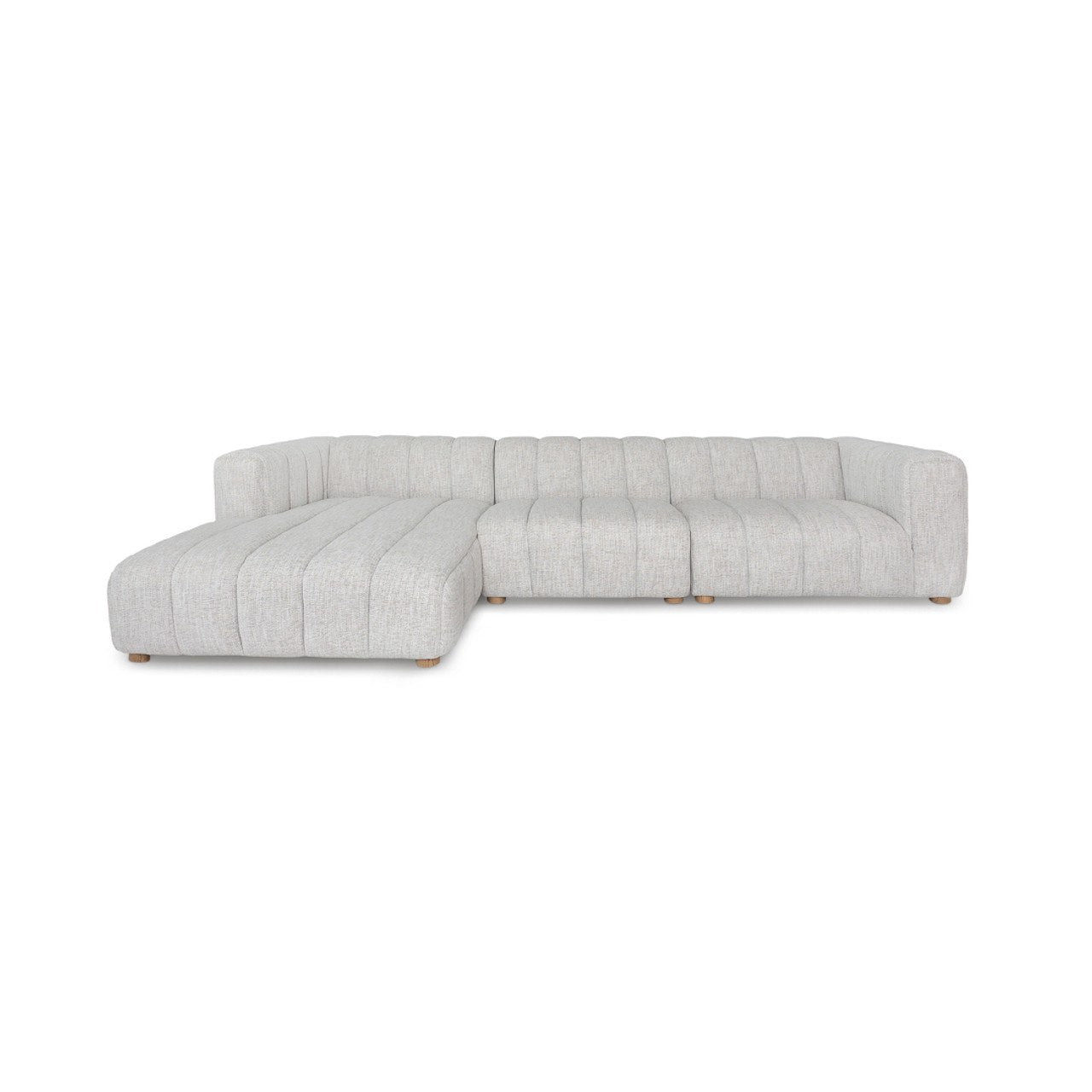Open Box: Envy Sectional - LHF Chaise - Coconut