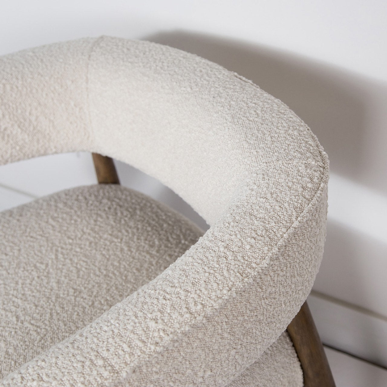 Open Box: Everest Chair - Cream Boucle