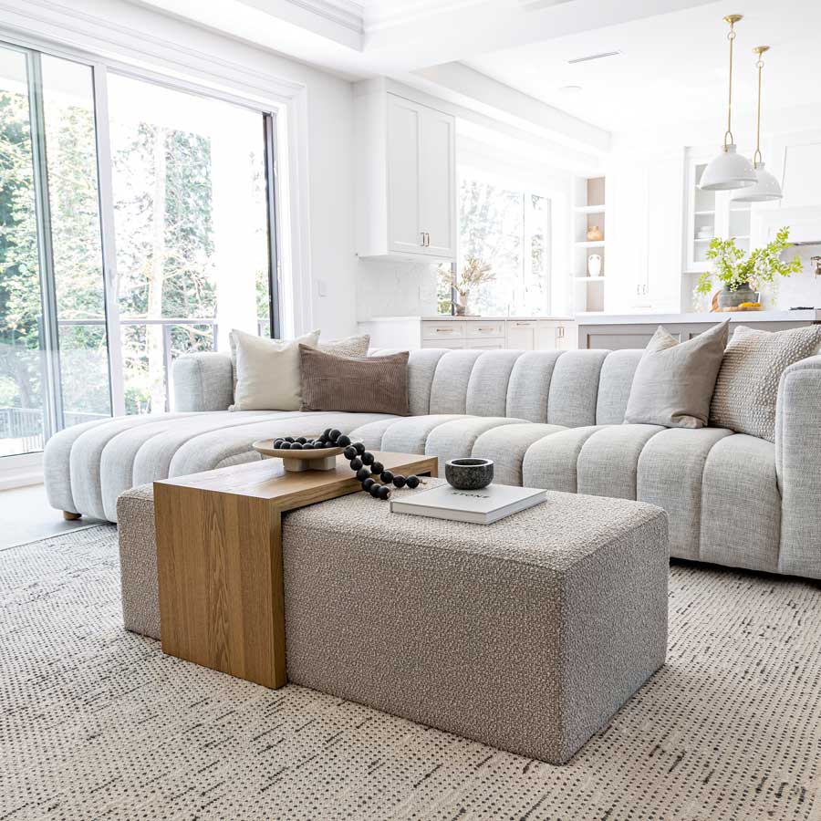 Open Box: Envy Armless Chair - Coconut