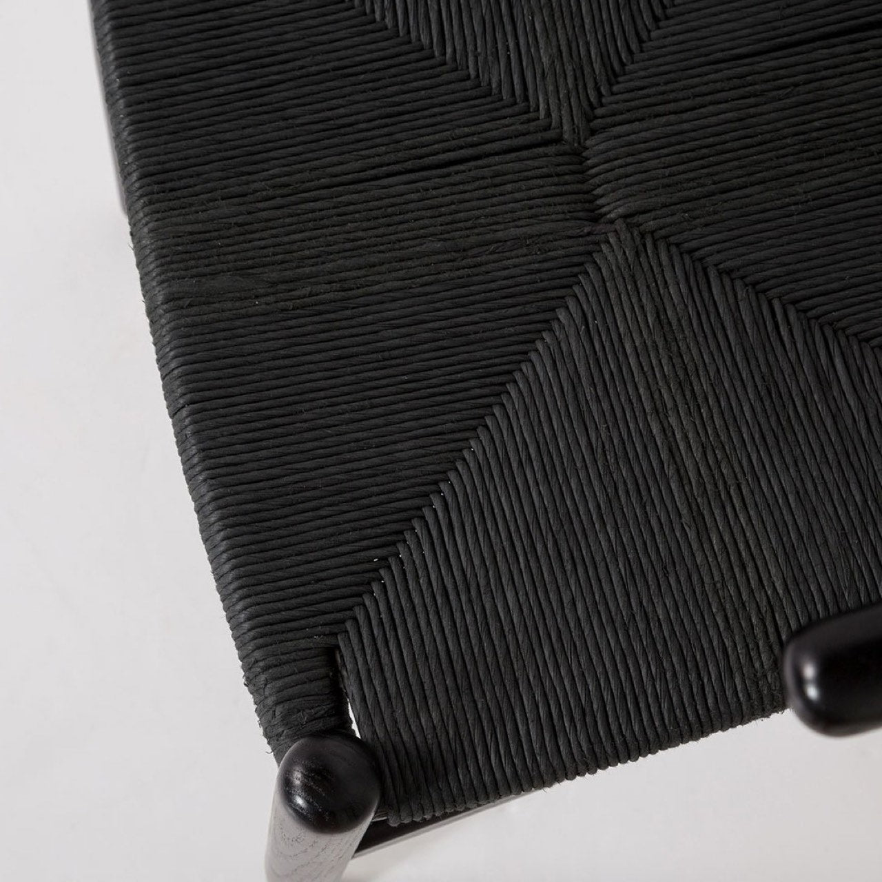 Open Box: Frida Counter Stool - Black with Black Seat