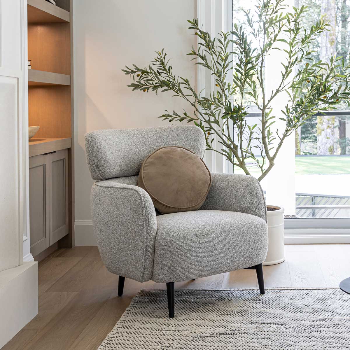 Open Box: Ginger Accent Chair - Mirage Dune