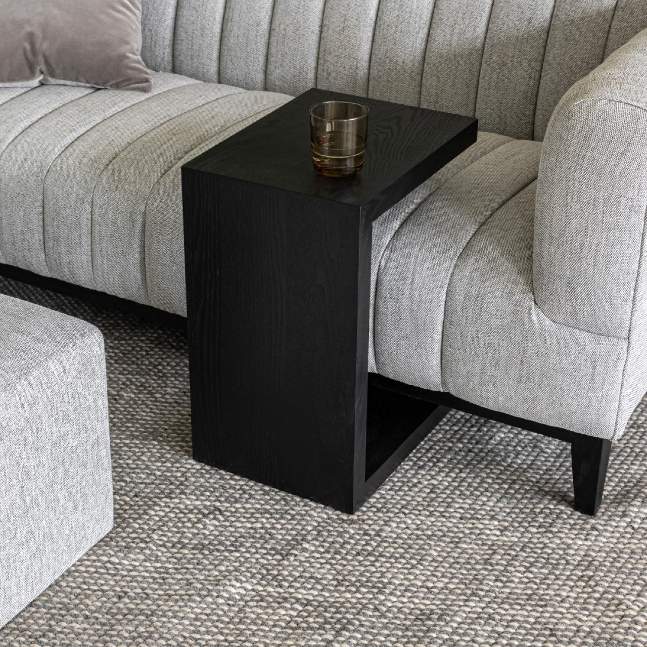 Open Box: Oscar C Table - Black