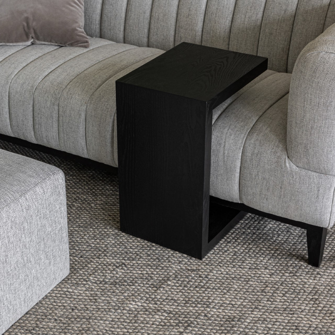 Open Box: Oscar C Table - Black