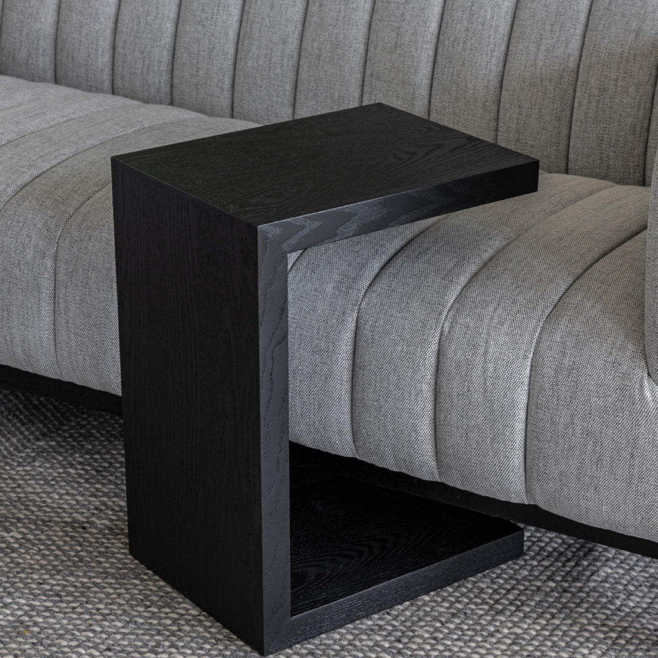 Open Box: Oscar C Table - Black