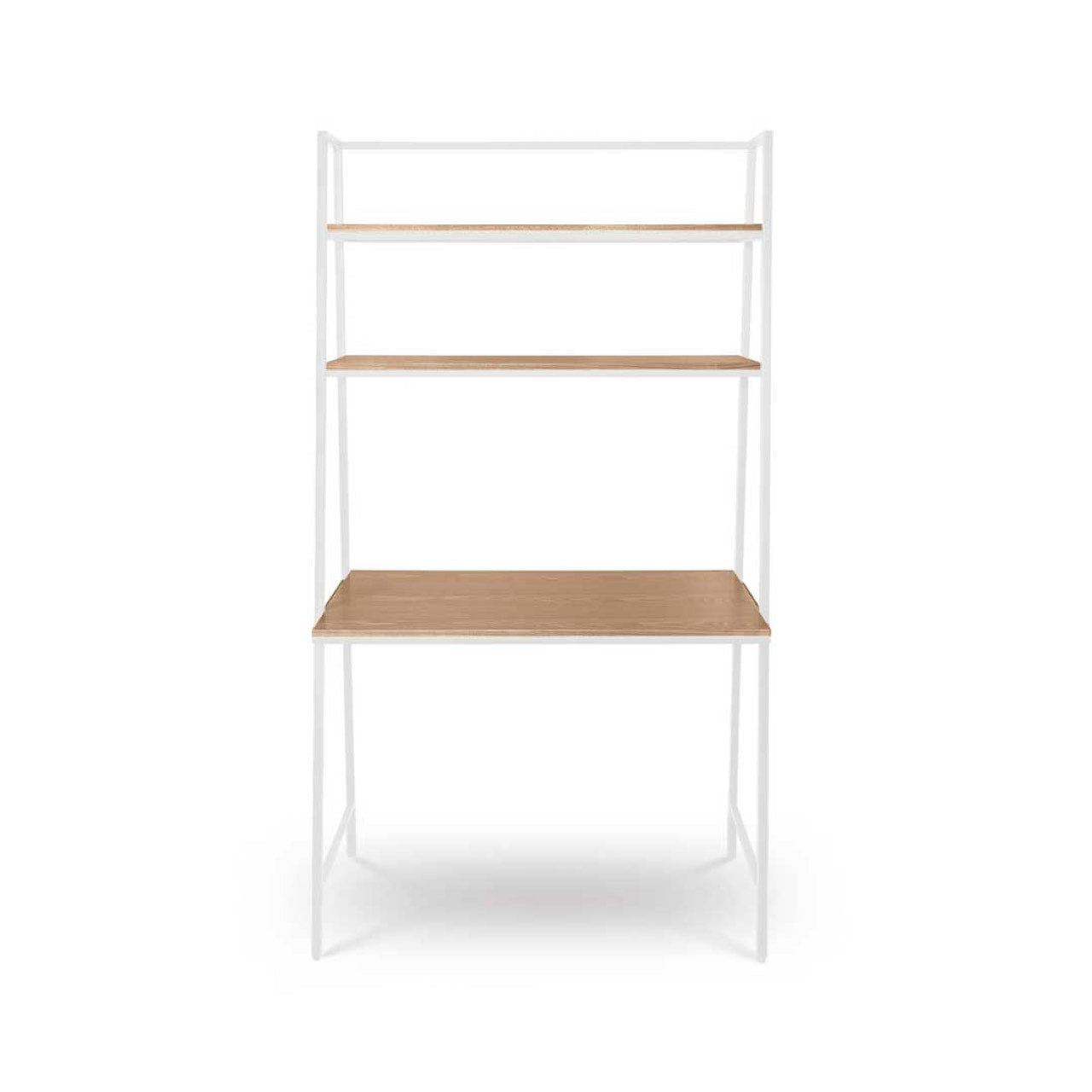 Open Box: Prince Desk Shelf - White Frame
