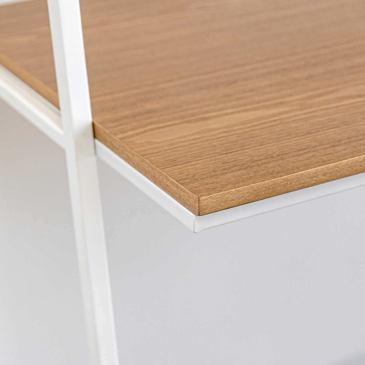 Open Box: Prince Desk Shelf - White Frame