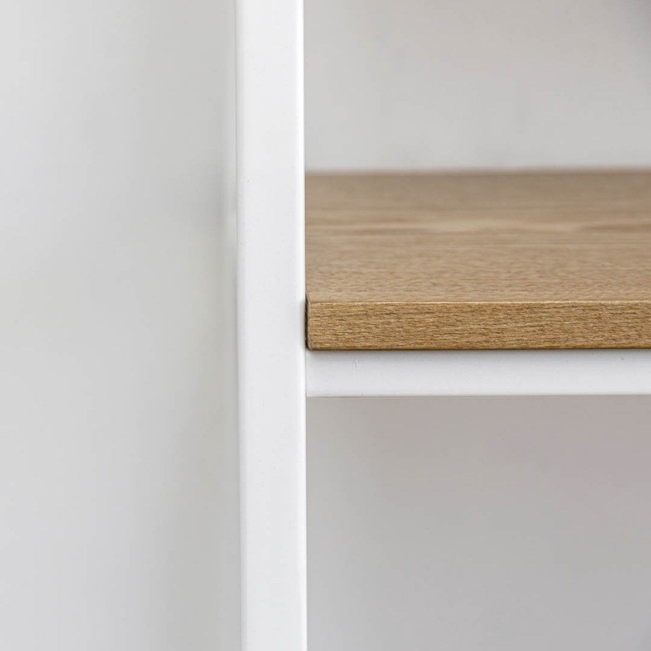 Open Box: Prince Desk Shelf - White Frame