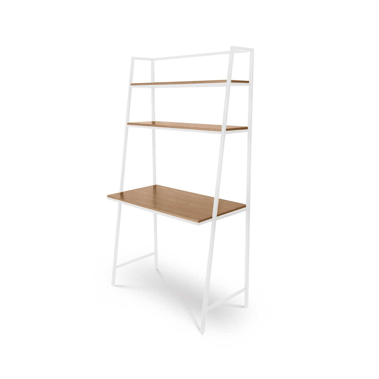 Open Box: Prince Desk Shelf - White Frame