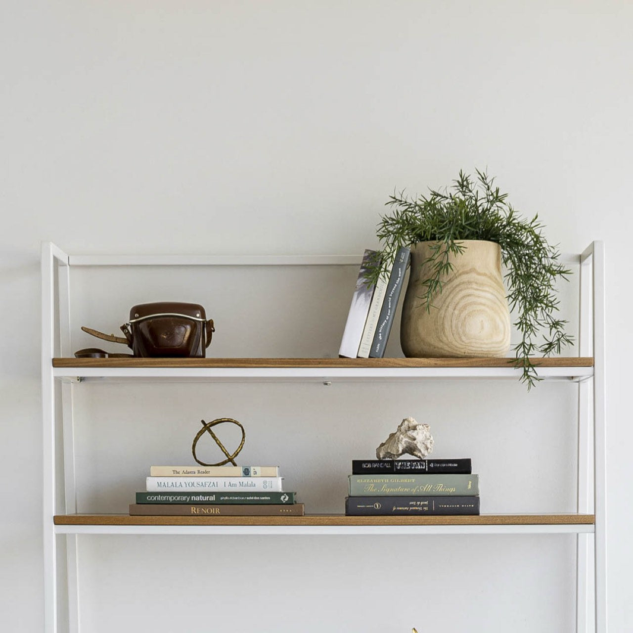 Open Box: Prince Desk Shelf - White Frame
